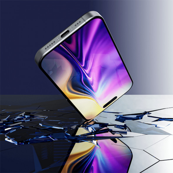 Защитное стекло Blupebble Graphene Rock Series Tempered Glass Screen для iPhone 17Pro Max в Омске