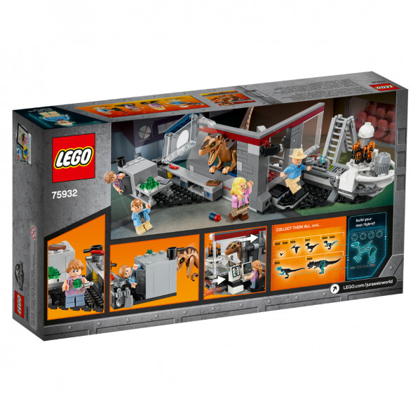 Конструктор LEGO Jurassic World 75932 Охота на рапторов в Парке Юрского Периода в Омске