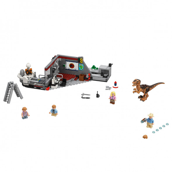 Конструктор LEGO Jurassic World 75932 Охота на рапторов в Парке Юрского Периода в Омске