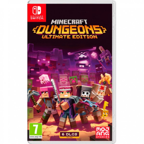 Игра Minecraft Dungeons - Ultimate Edition [Nintendo Switch, русские субтитры] в Омске