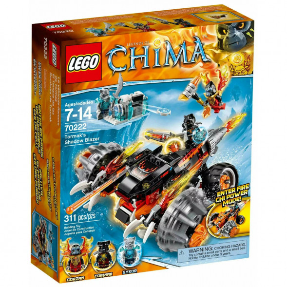 Конструктор LEGO Legends of Chima 70222 Огненный Вездеход Тормака в Омске
