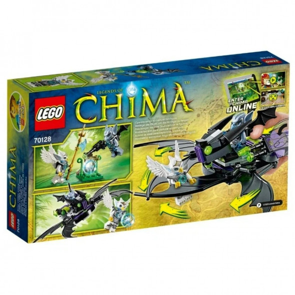 Конструктор LEGO Legends of Chima 70128 Крылатый истребитель Браптора в Омске