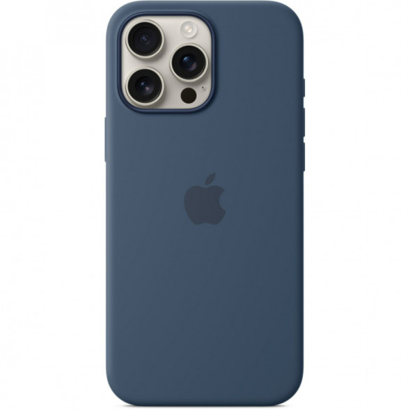 Чехол Apple для iPhone 16 Pro Max Silicone MagSafe, Denim (MYYU3ZM/A) в Омске