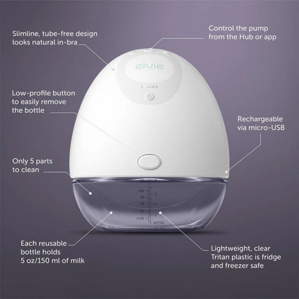 Молокоотсос Elvie Pump - Single Electric Breast Pump в Омске