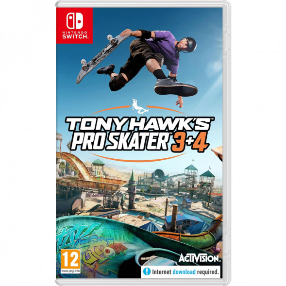Игра Tony Hawk&amp;#039;s Pro Skater 3 + 4 [Nintendo Switch, английская версия] в Омске