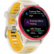 Умные часы Garmin Forerunner 570 42 мм Raspberry Aluminium/Translucent Bone/Mango 010-02970-02 в Омске