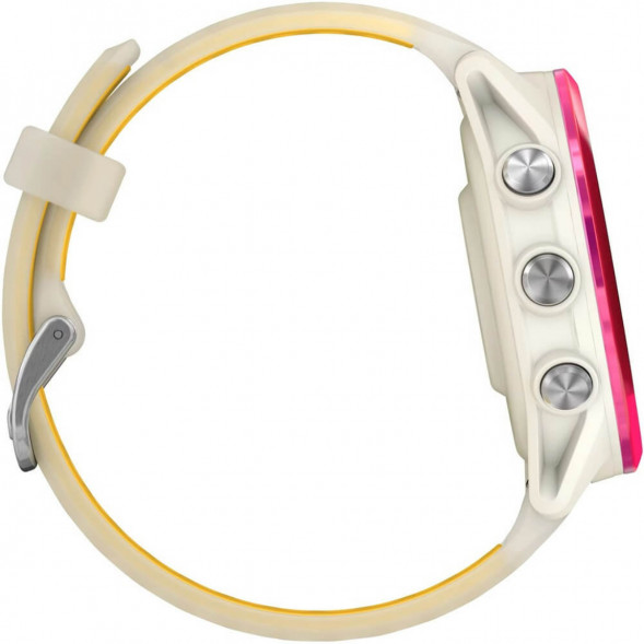 Умные часы Garmin Forerunner 570 42 мм Raspberry Aluminium/Translucent Bone/Mango 010-02970-02 в Омске