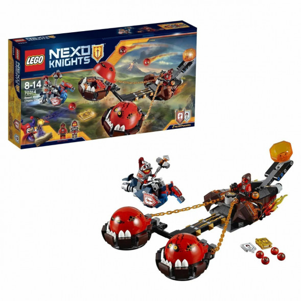 Конструктор LEGO Nexo Knights 70314 Безумная колесница Укротителя в Омске