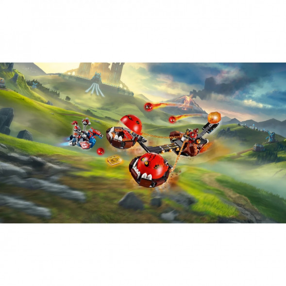 Конструктор LEGO Nexo Knights 70314 Безумная колесница Укротителя в Омске