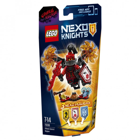 Конструктор LEGO Nexo Knights 70338 Генерал Магмар — Абсолютная сила в Омске