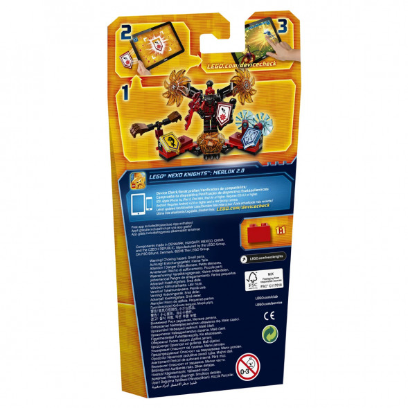 Конструктор LEGO Nexo Knights 70338 Генерал Магмар — Абсолютная сила в Омске