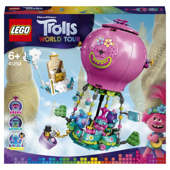 Конструктор LEGO Trolls 41252 Путешествие Розочки на воздушном шаре в Омске
