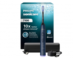 Электрическая зубная щетка Philips Sonicare Series 7100 HX7423/09 (темно-синяя)