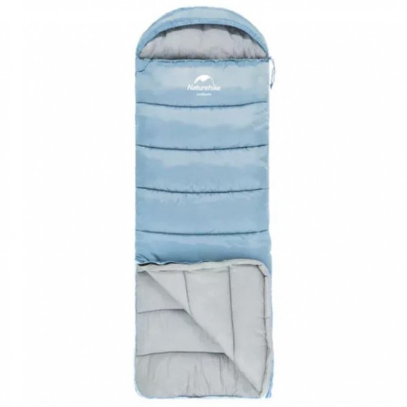 Спальный мешок Naturehike U250 (Левый), голубой в Омске