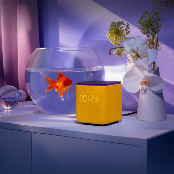 Умная колонка Яндекс Станция Миди с Алисой на YaGPT, оранжевый в Омске