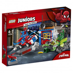 Конструктор LEGO Juniors 10754 Решающий бой Человека-паука против Скорпиона