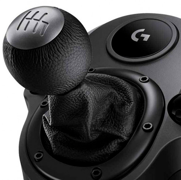 Комплектующие для руля Logitech G Driving Force Shifter, черный в Омске