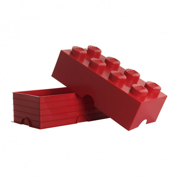 Пластиковый кубик для хранения LEGO Creator 4004, красный в Омске