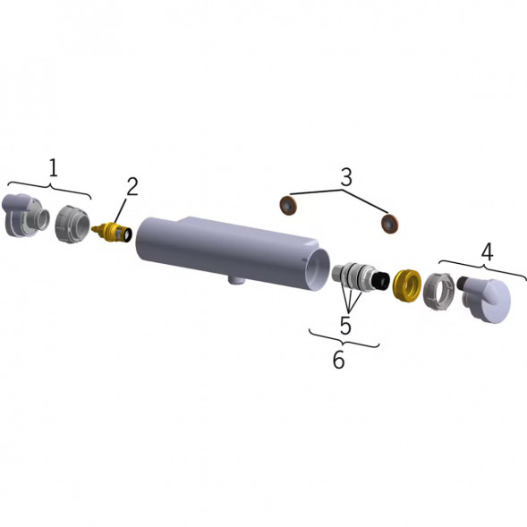 Термостатический смеситель для душа Oras Optima (7160), хром в Омске