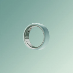 Умное кольцо Oura Ring 4 Ceramic (размер 4), Морской прилив/Tide