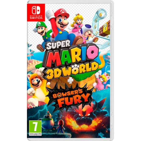 Игра Super Mario 3D World + Bowser&amp;#039;s Fury [Nintendo Switch, русские субтитры] в Омске