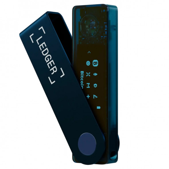 Аппаратный криптокошелек Ledger Nano X, Sapphire Blue в Омске