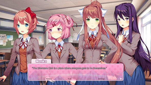Игра Doki Doki Literature Club Plus! [Nintendo Switch, русские субтитры] в Омске