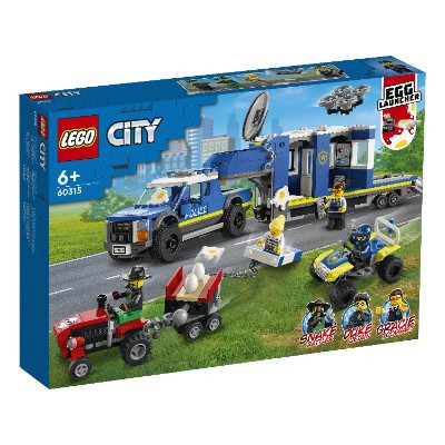Конструктор LEGO City 60315 Полицейский мобильный командный трейлер в Омске