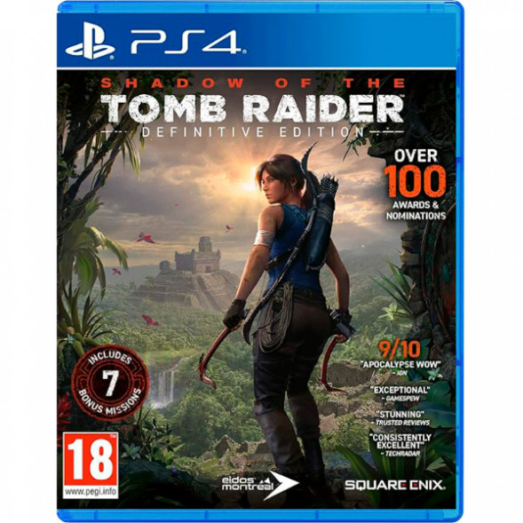 Игра Shadow of the Tomb Raider. Definitive Edition [PS4, русская версия] в Омске