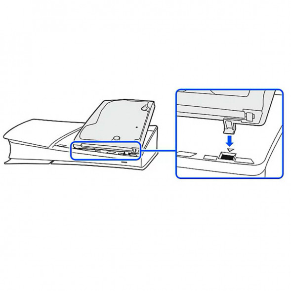 Дисковод Sony для Playstation 5 Pro / Slim, белый в Омске