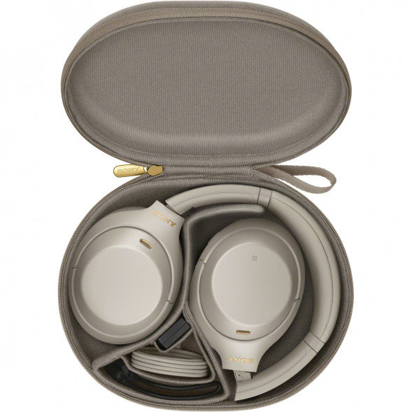 Беспроводные наушники Sony WH-1000XM4, серебряный в Омске