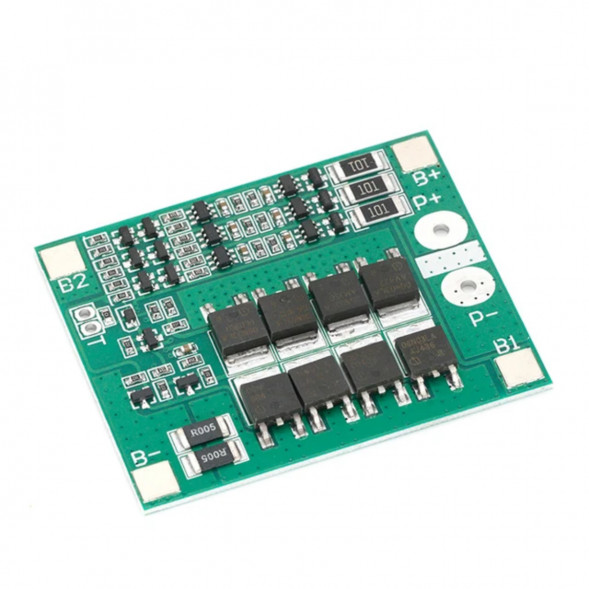 Плата защиты аккумулятора BMS 3S 25A для Li-ion в Омске