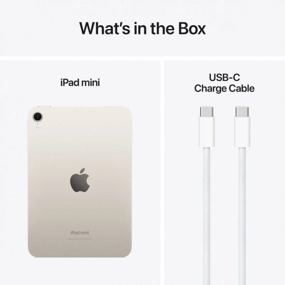 Планшет Apple iPad Mini (2024) Wi-Fi + Cellular 128GB, Сияющая звезда в Омске