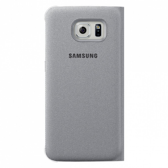 Чехол для Samsung Galaxy S6 S-View Cover (EF-CG920BSE), Silver в Омске