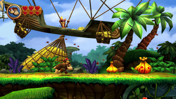 Игра Donkey Kong Country Returns HD [Nintendo Switch, английская версия] в Омске