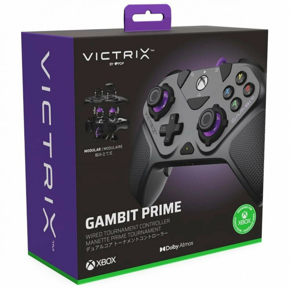 Проводной геймпад PDP Victrix Gambit Prime Tournament Controller Xbox One/Series/PC, черный в Омске