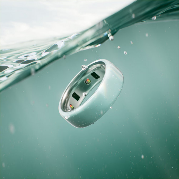 Умное кольцо Oura Ring 4 Ceramic (размер 6), Морской прилив/Tide в Омске
