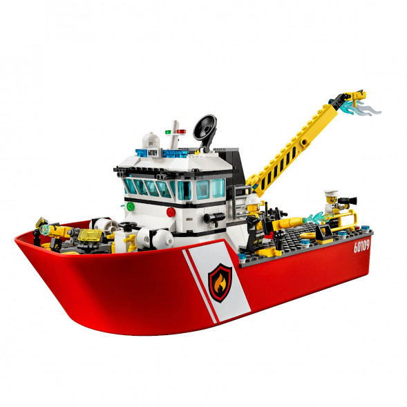 Конструктор LEGO City 60109 Пожарный катер в Омске