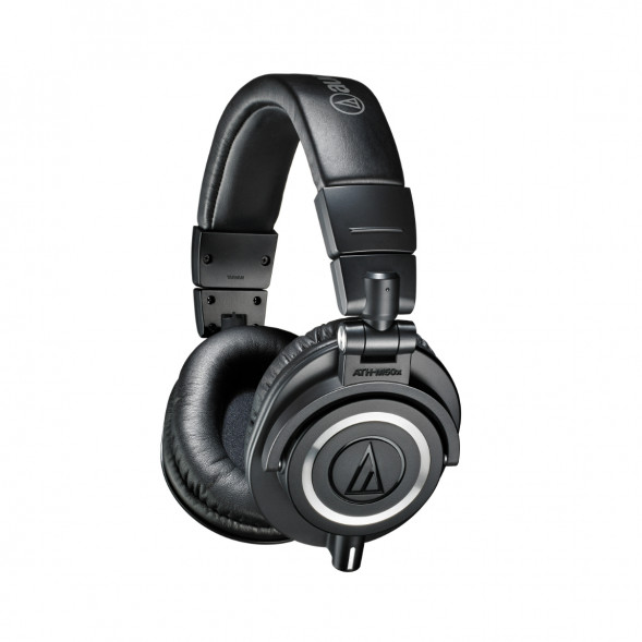 Наушники полноразмерные Audio-Technica ATH-M50x, Black в Омске