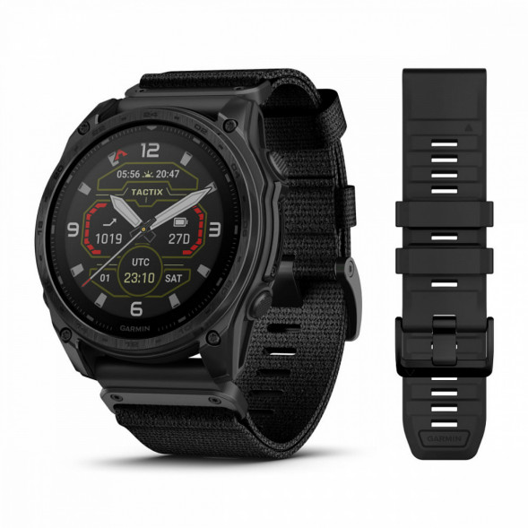 Умные часы Garmin Tactix 8 51 mm Solar Sapphire Elite Applied Ballistics 010-03407-11 в Омске