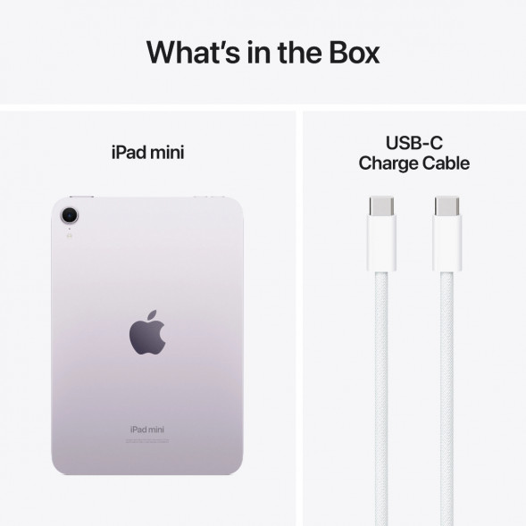 Планшет Apple iPad Mini (2024) Wi-Fi + Cellular 128GB, Фиолетовый в Омске