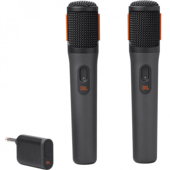 Беспроводной микрофон JBL PartyBox Wireless Mic (2 шт.) черный в Омске