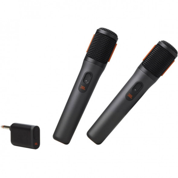 Беспроводной микрофон JBL PartyBox Wireless Mic (2 шт.) черный в Омске