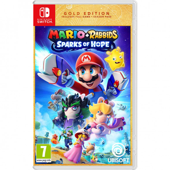 Игра Mario + Rabbids: Sparks of Hope. Gold Edition [Nintendo Switch, русские субтитры] в Омске