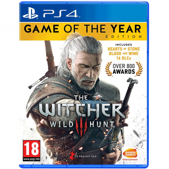 Игра Witcher 3: Wild Hunt (Ведьмак 3: Дикая Охота) Game of the year Edition [PS4, русские субтитры] в Омске