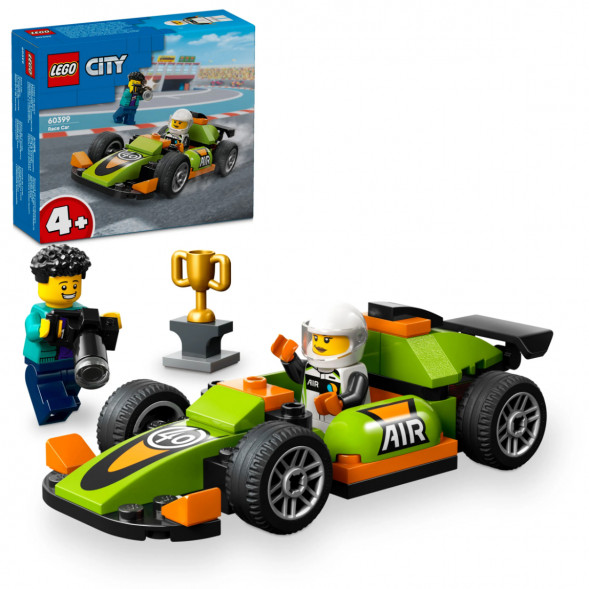 Конструктор LEGO City 60399 Зеленый Гоночный автомобиль в Омске