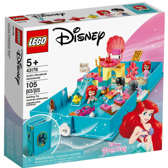 Конструктор LEGO Disney Princess 43176 Книга сказочных приключений Ариэль в Омске