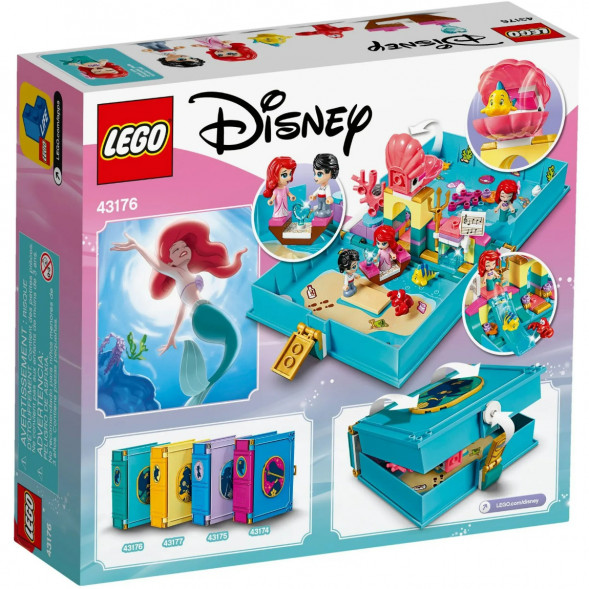 Конструктор LEGO Disney Princess 43176 Книга сказочных приключений Ариэль в Омске