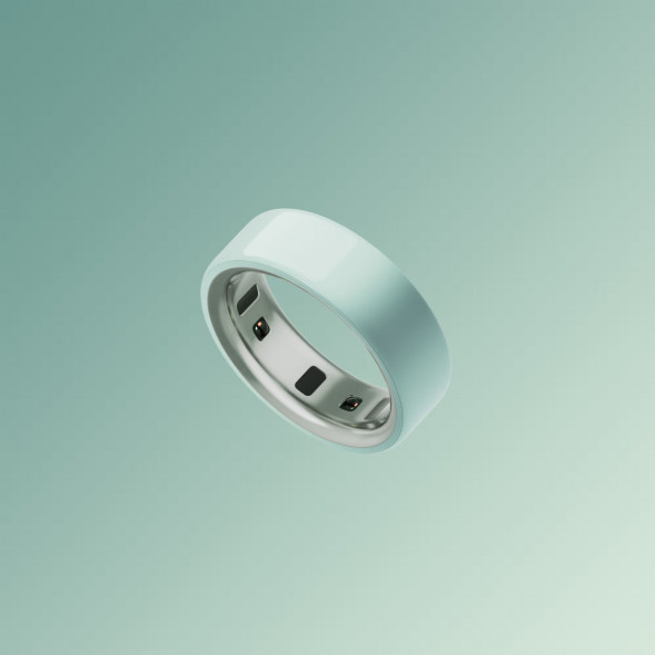Умное кольцо Oura Ring 4 Ceramic (размер 7), Морской прилив/Tide в Омске