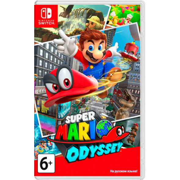 Игра Super Mario Odyssey [Nintendo Switch, русская версия] в Омске